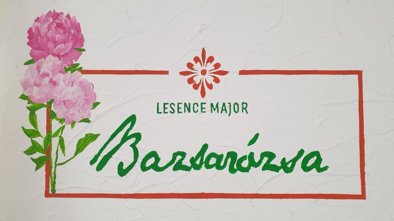 Bed and Breakfast Lesence Major Lesencetomaj Exteriér fotografie